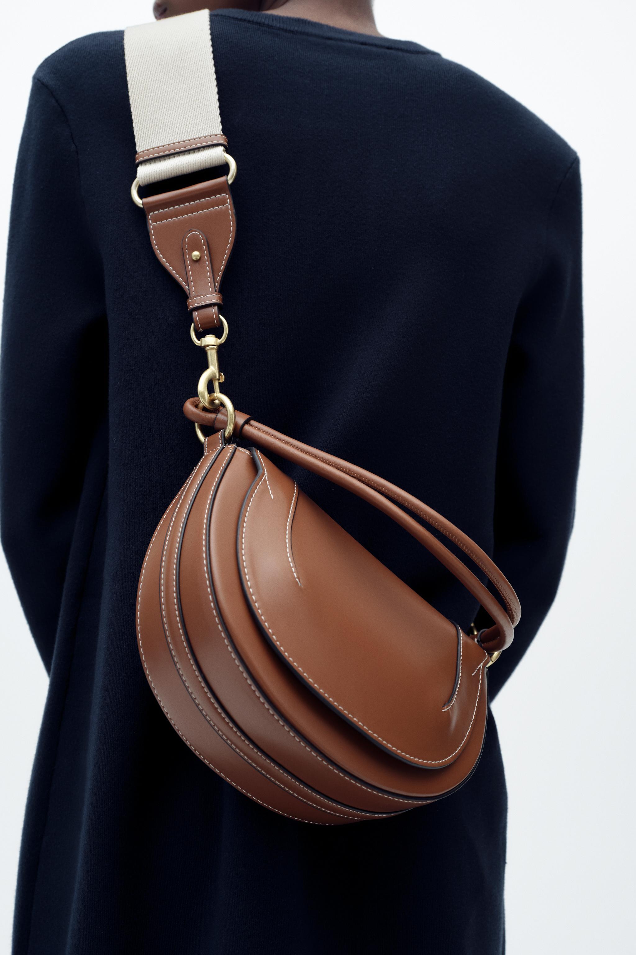 CANVAS STITCH CROSSBODY BAG