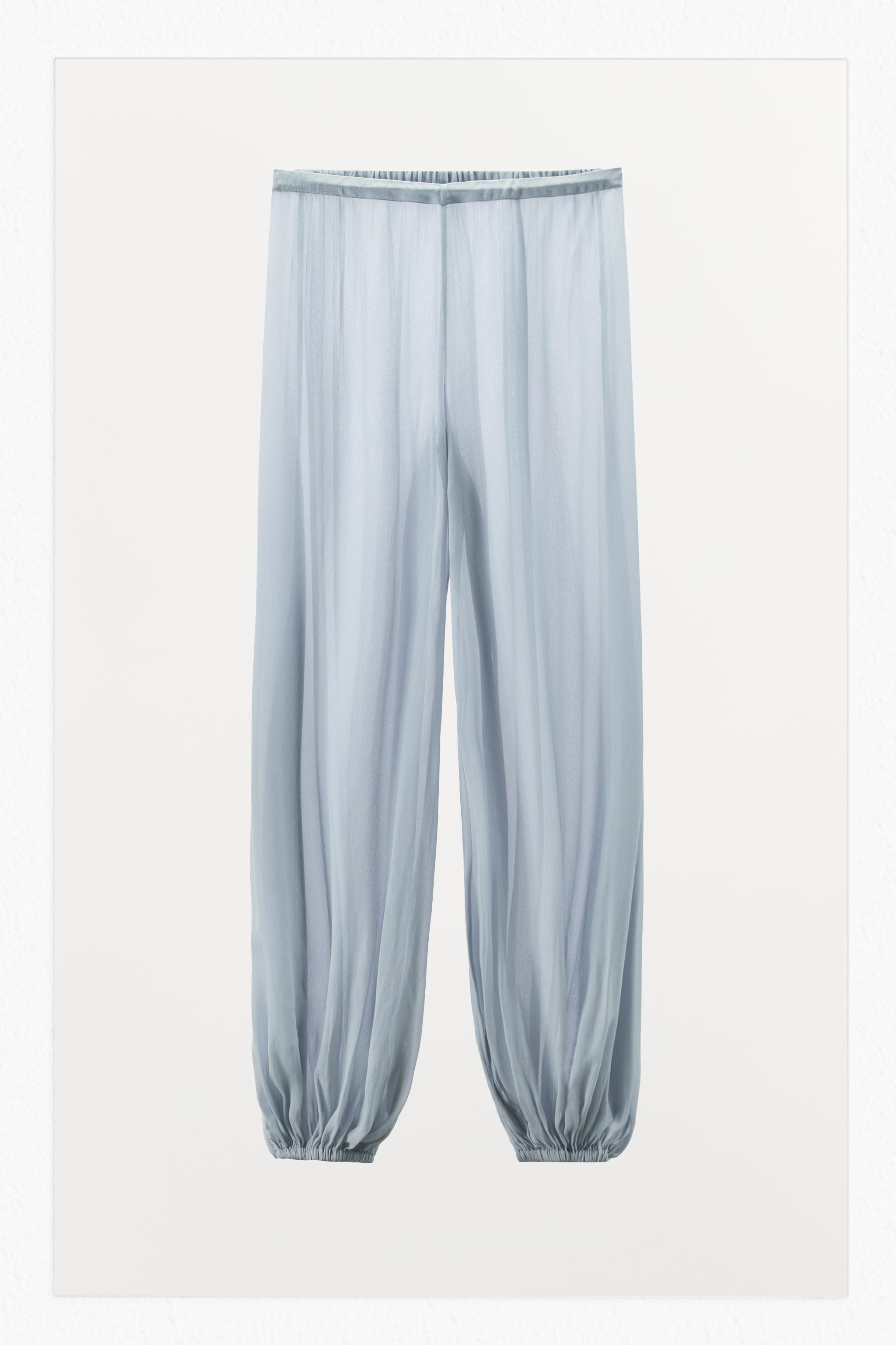 SEMI-SHEER BUBBLE PANTS