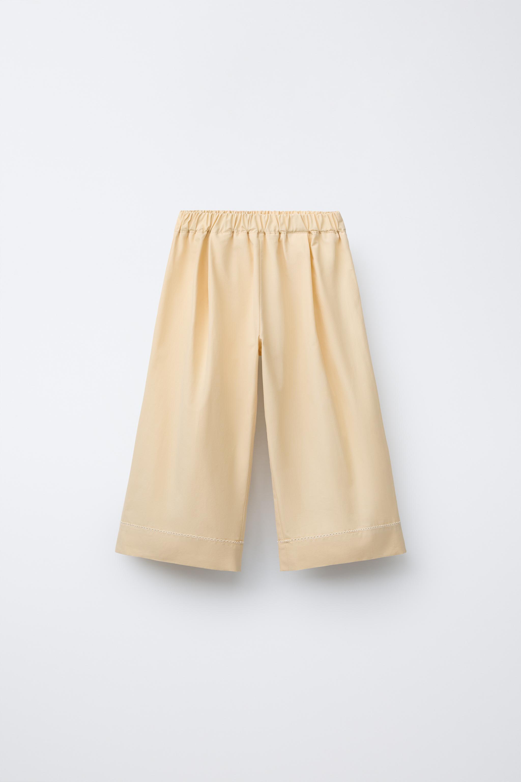 RUCHED LACE TRIM CULOTTES