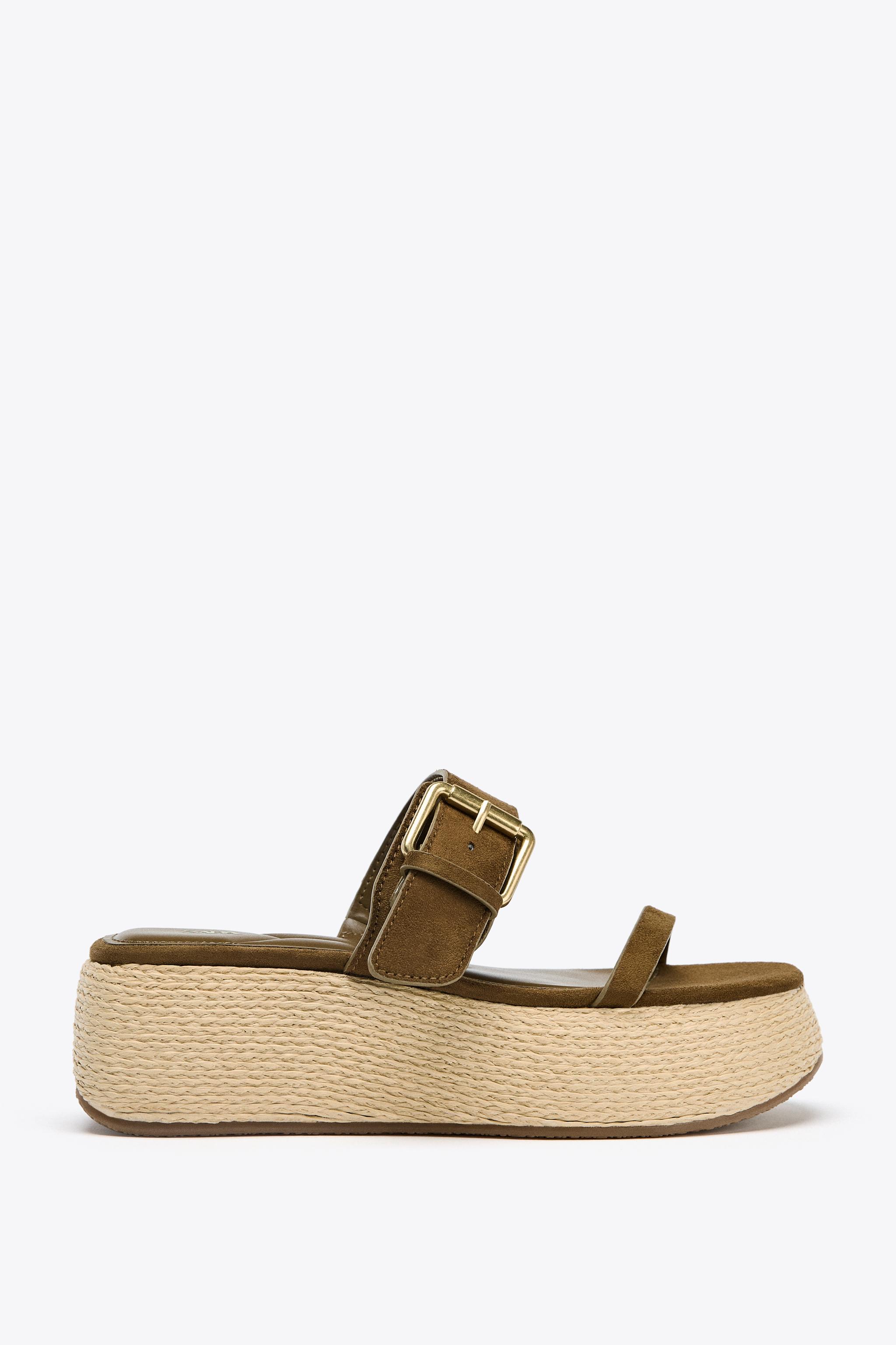 STRAPPY PLATFORM SANDALS