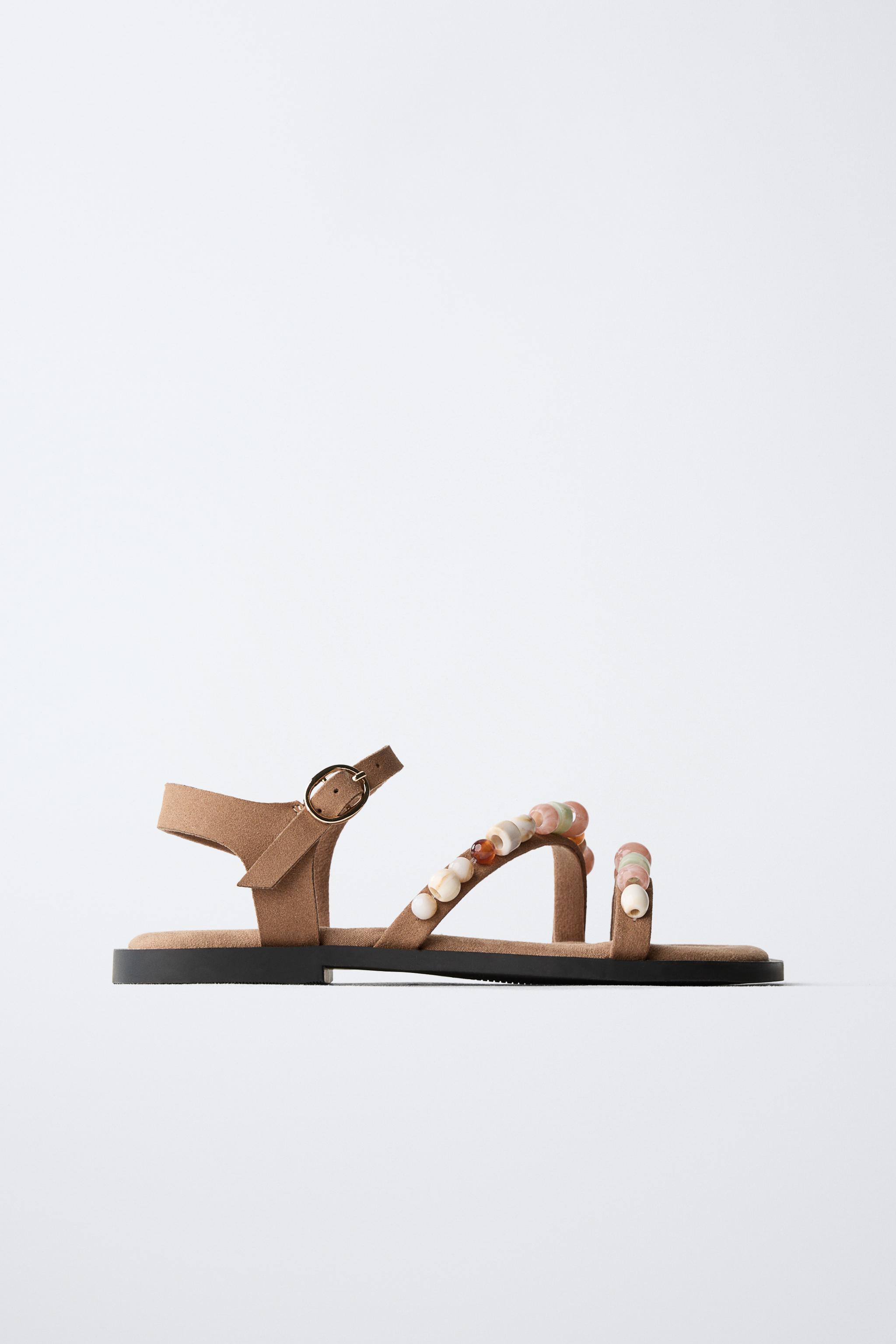 BEADED SANDALS