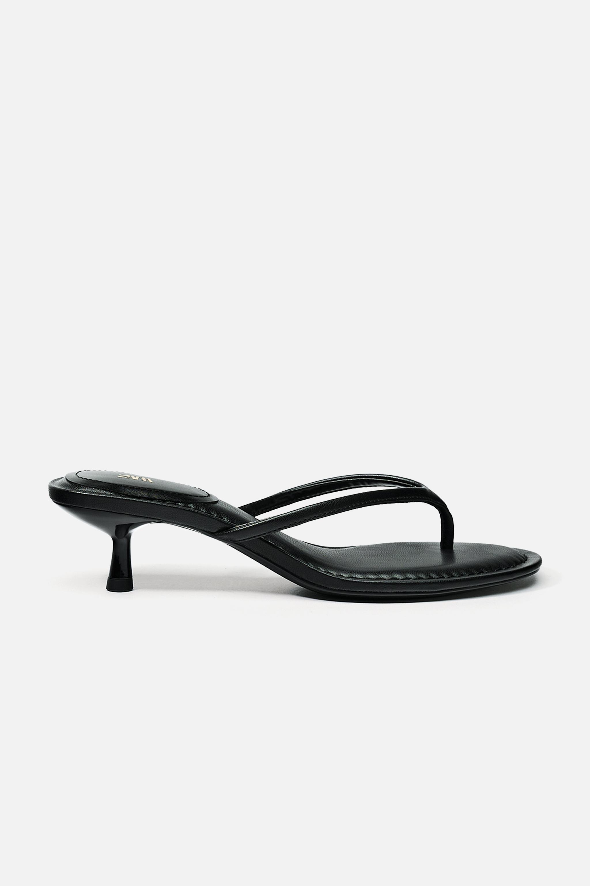 KITTEN HEEL SANDALS