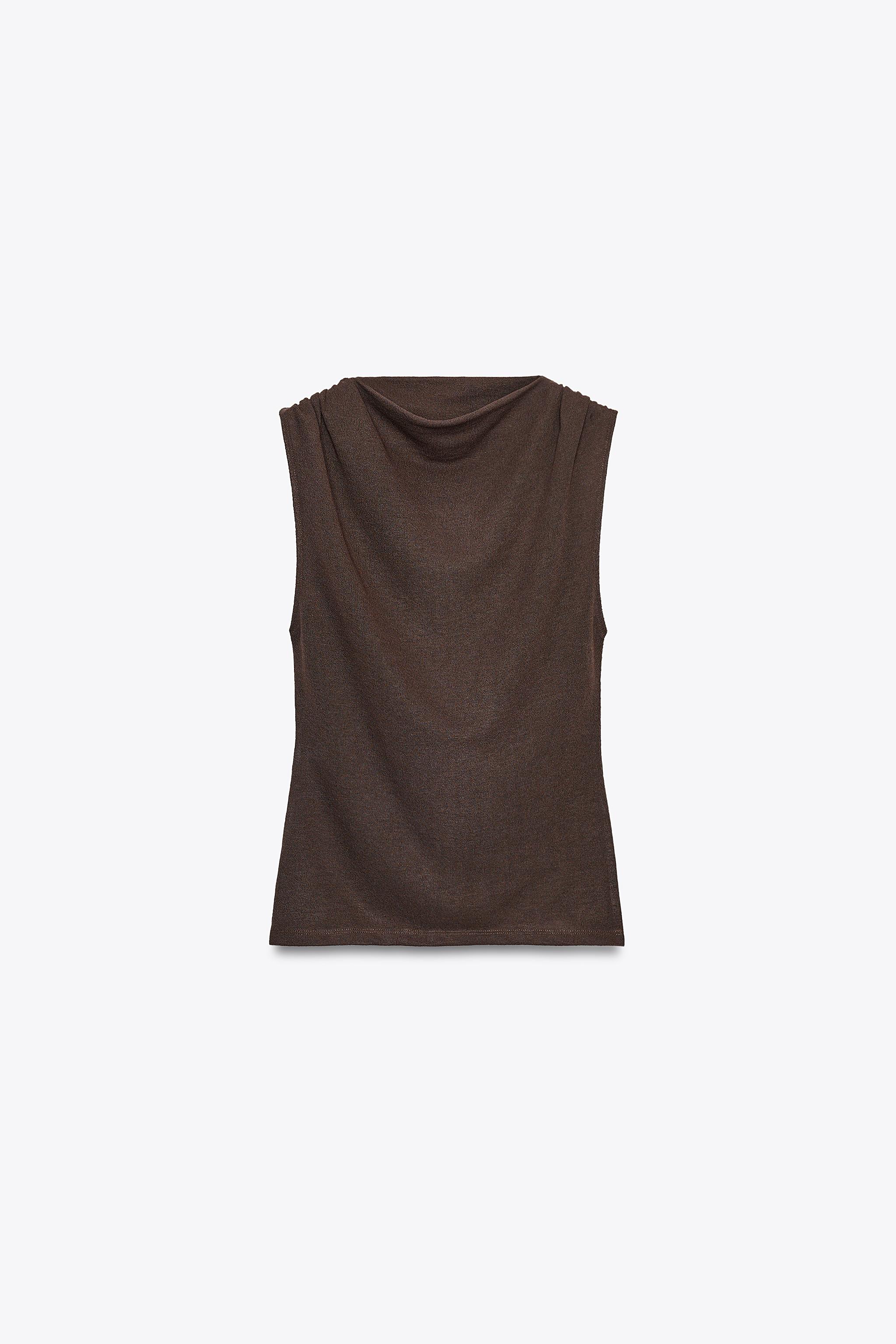 CUT-OUT KNIT TOP