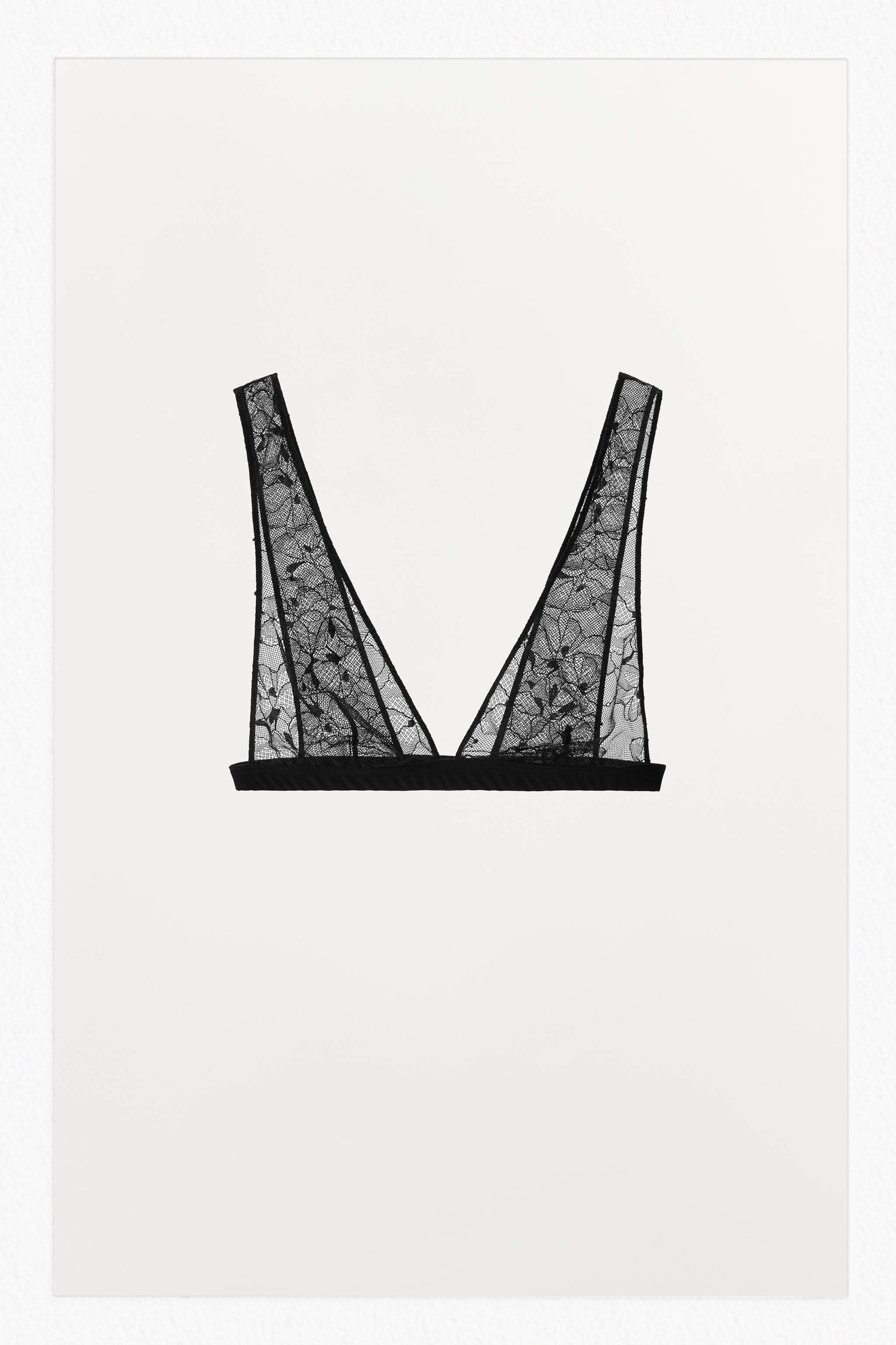 LACE TRIANGLE BRALETTE