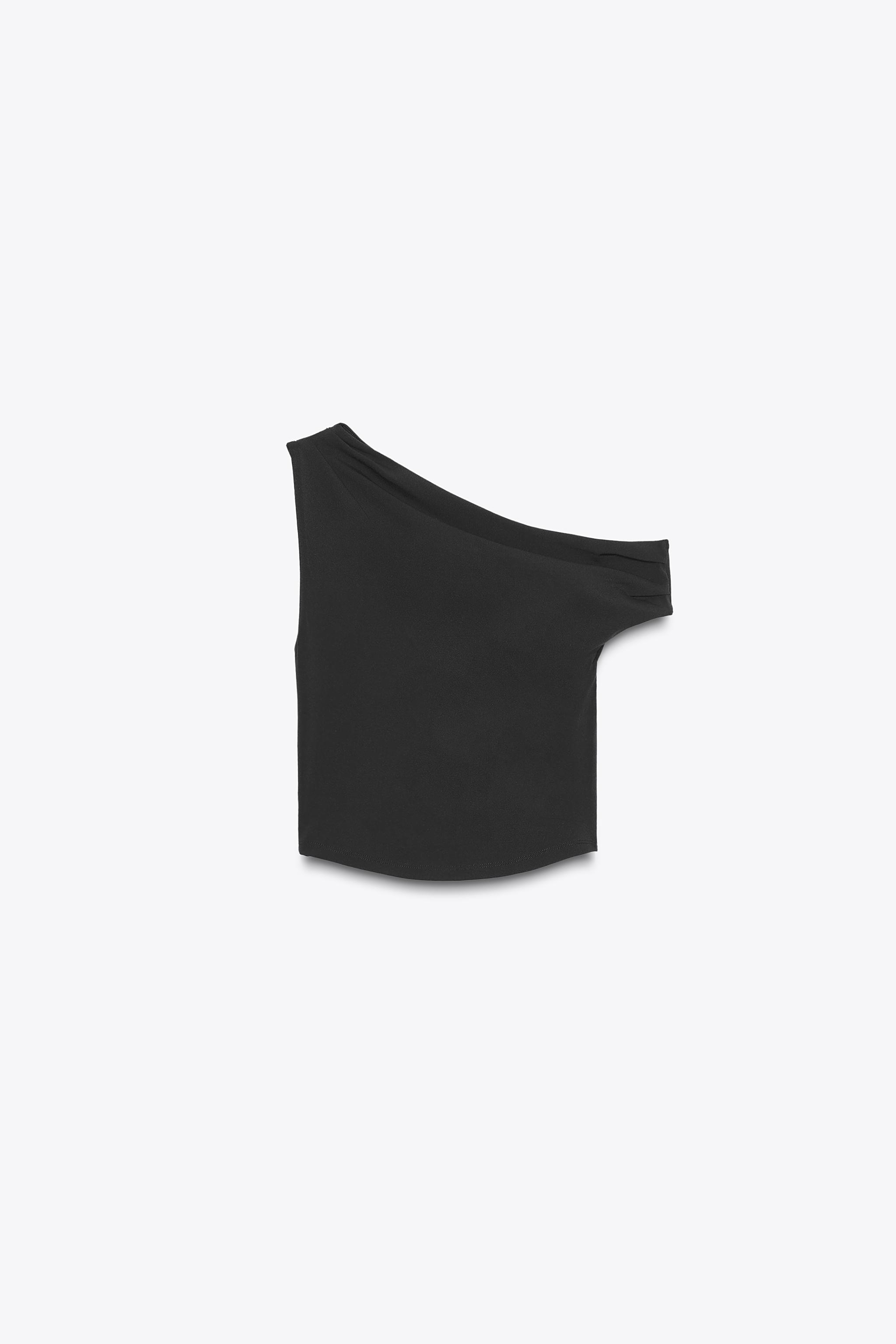 ASYMMETRIC TEXTURED TOP