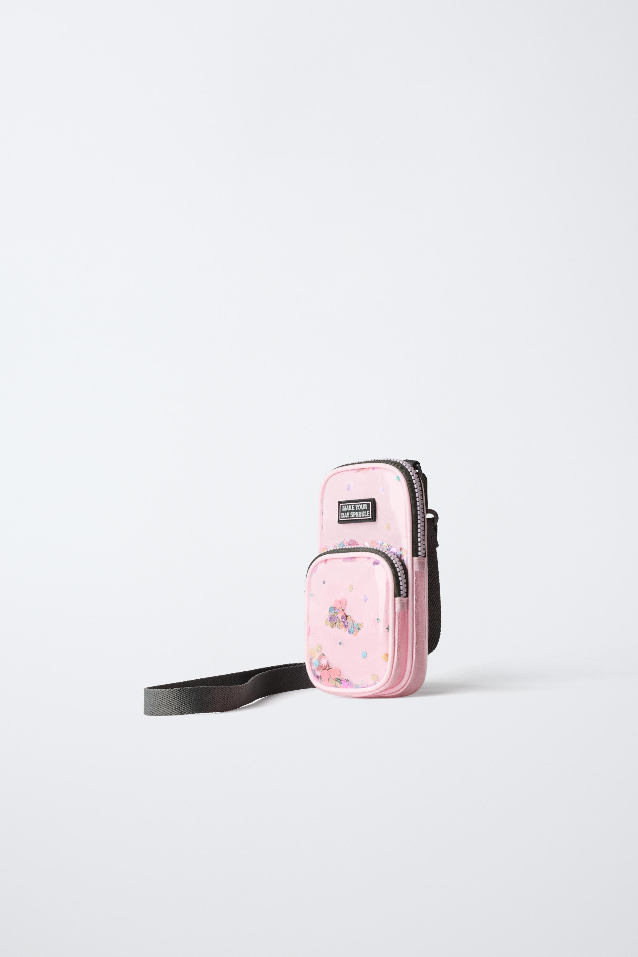 VINYL CROSSBODY PHONE CASE