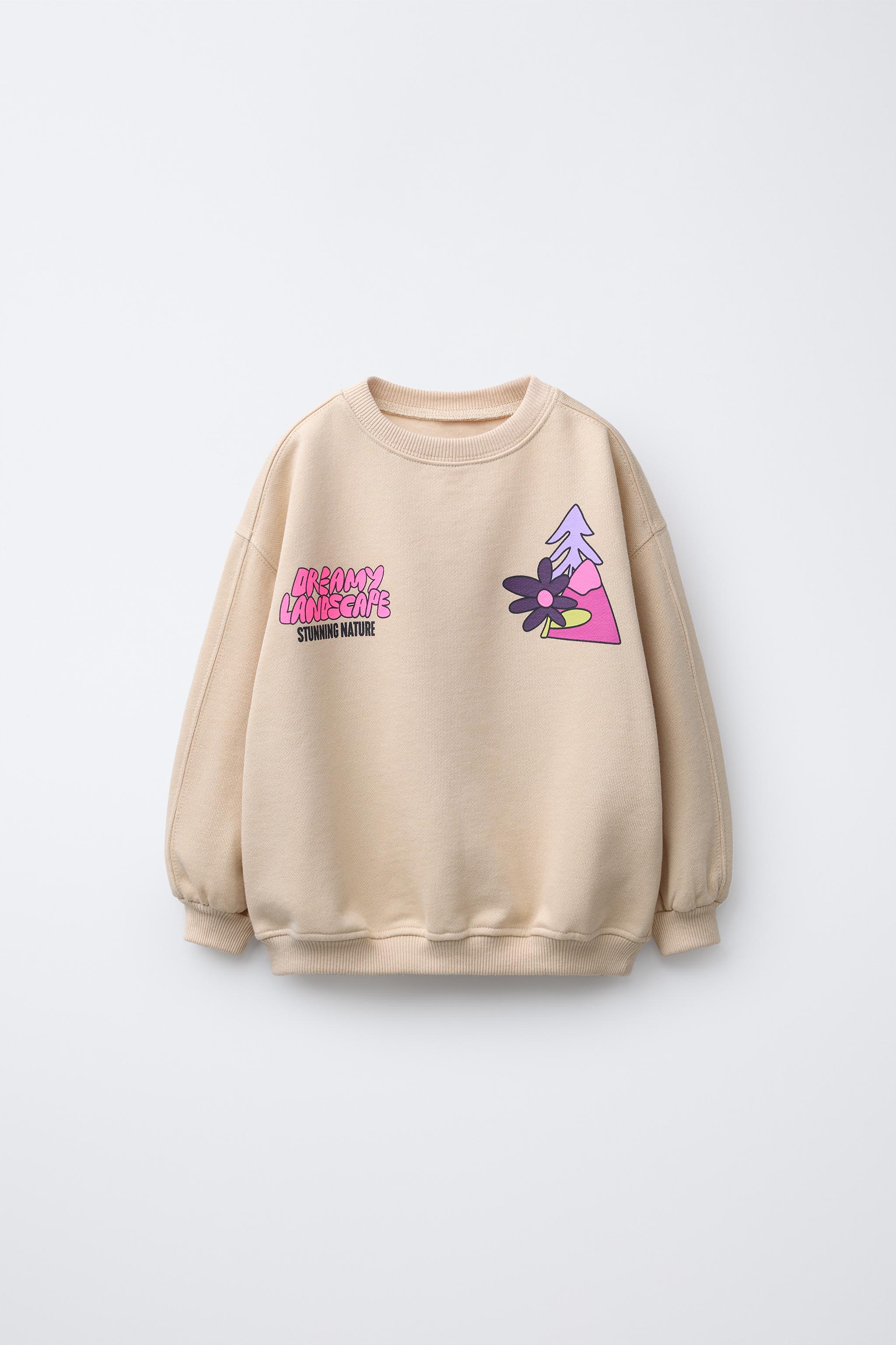 MOUNTAIN PRINT SWEATSHIRT