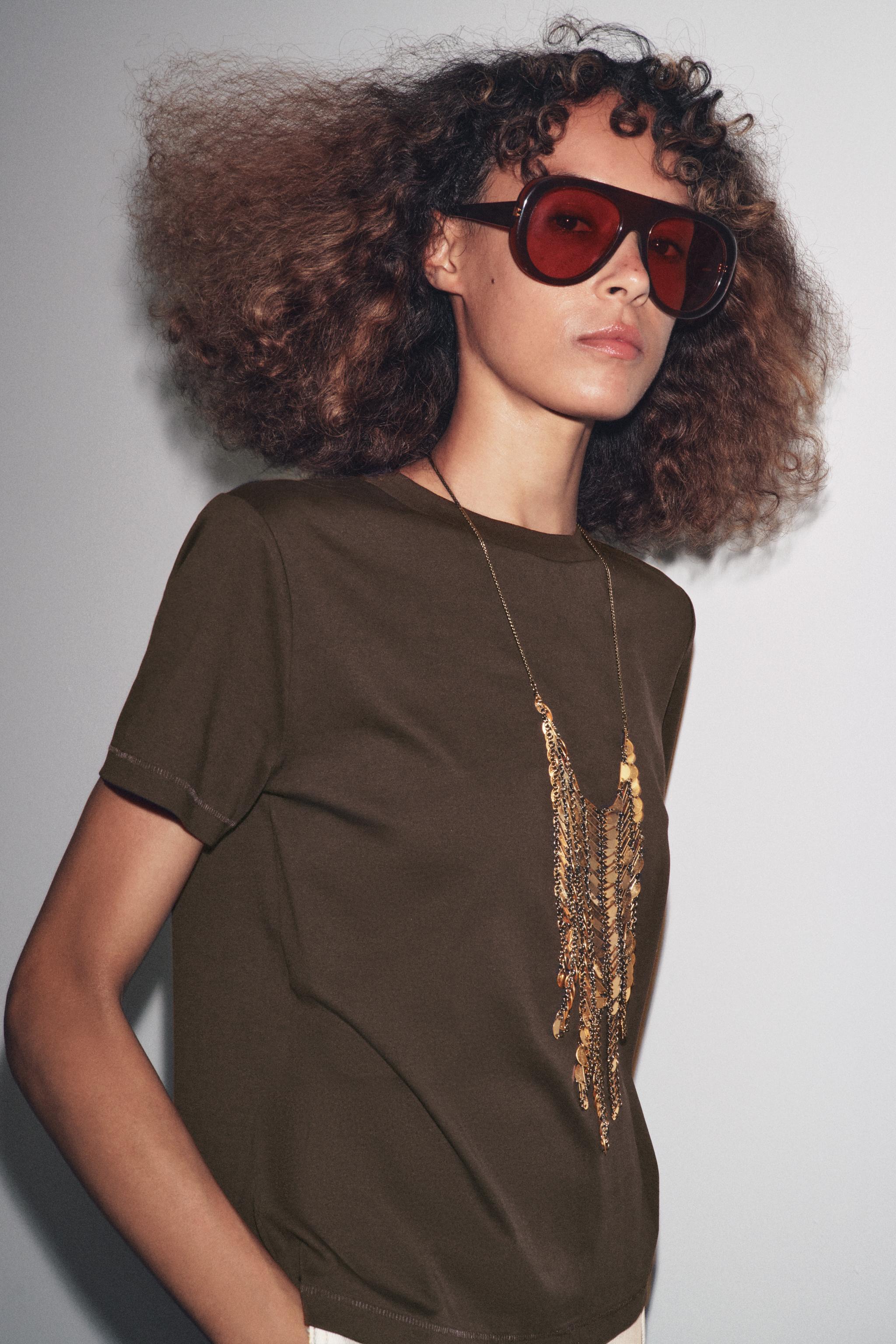 MERCERIZED COTTON T-SHIRT