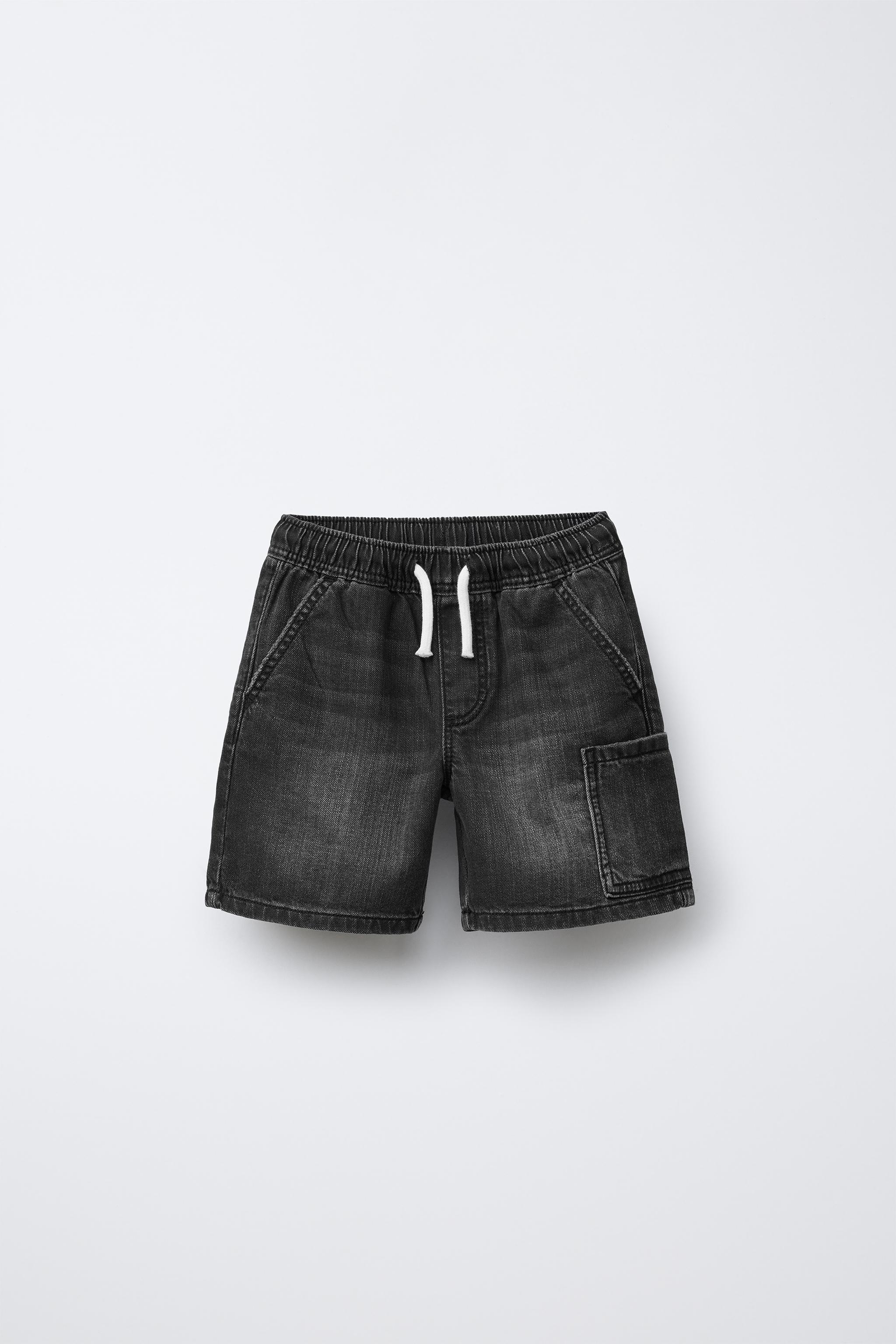 FLOWY DENIM SHORTS