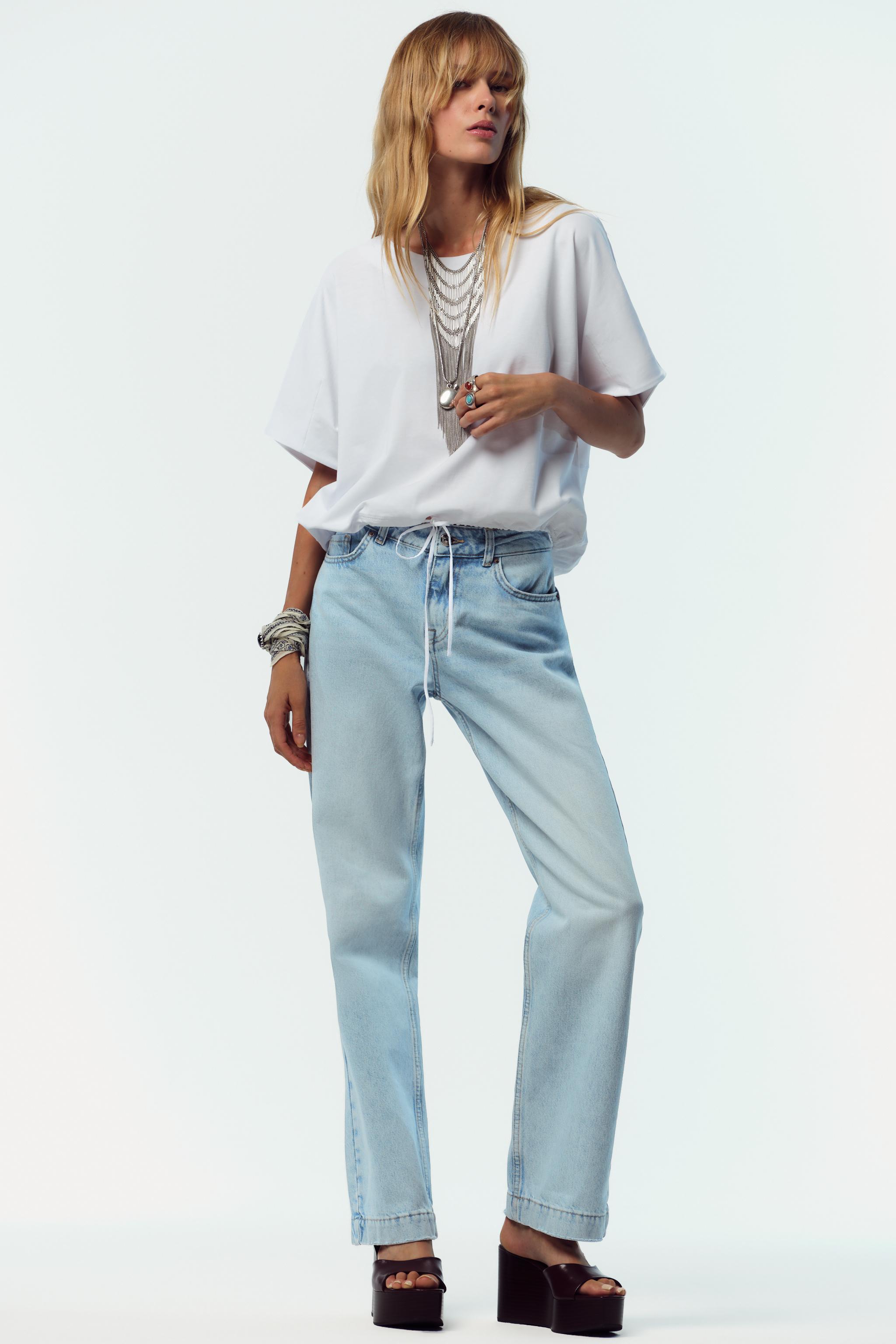 COTTON TIE T-SHIRT