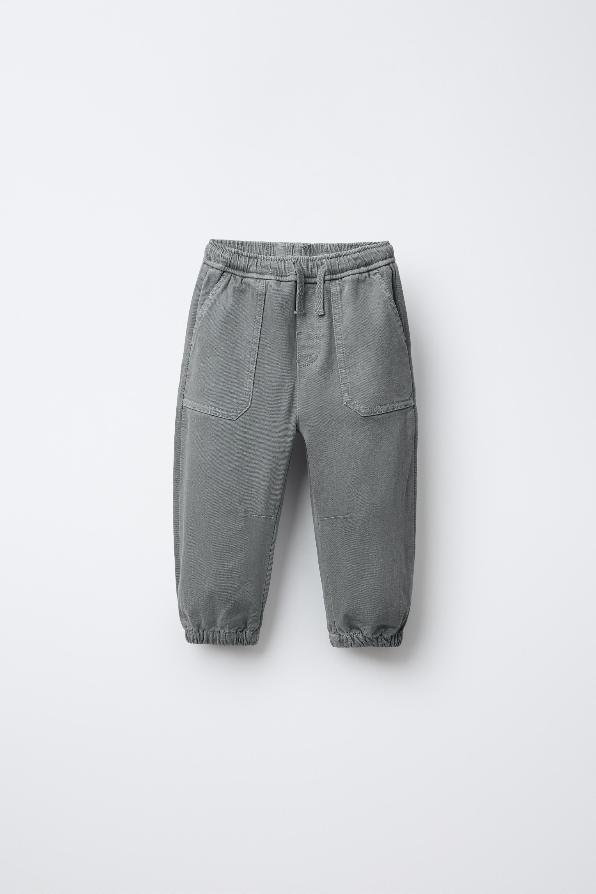 TWILL CARGO JOGGER PANTS