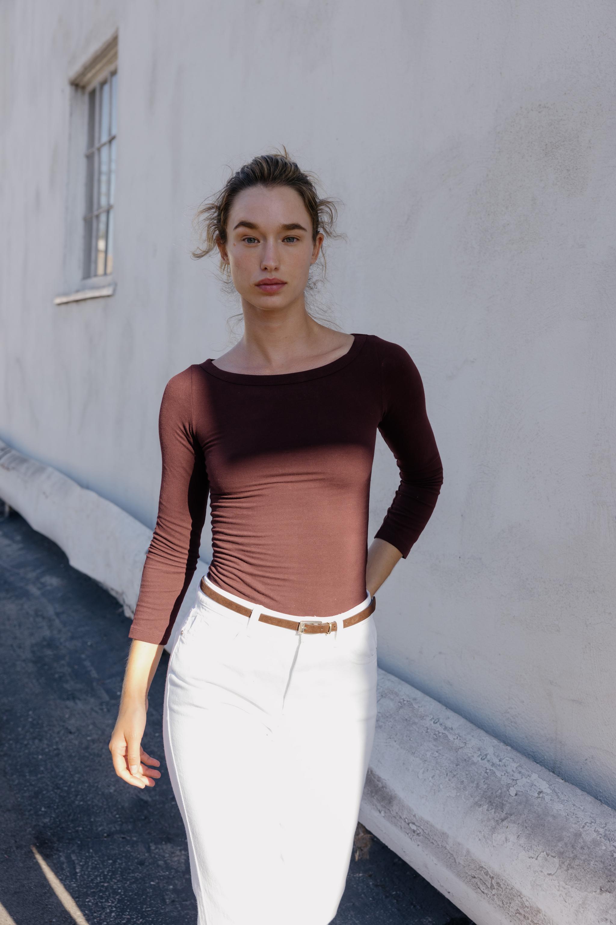 BOATNECK T-SHIRT