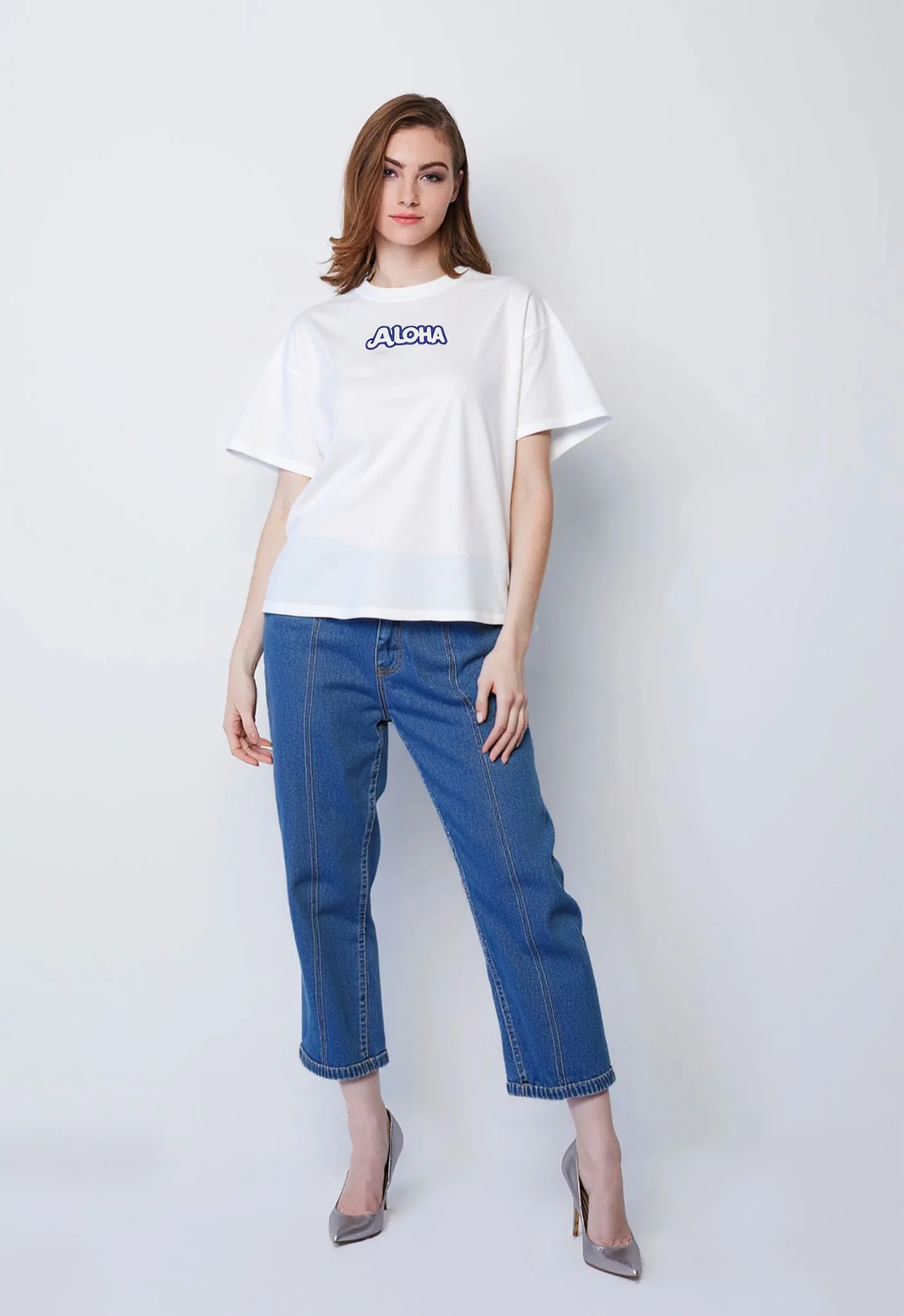 nichii X HEDGE HAUTE Oversized Tee