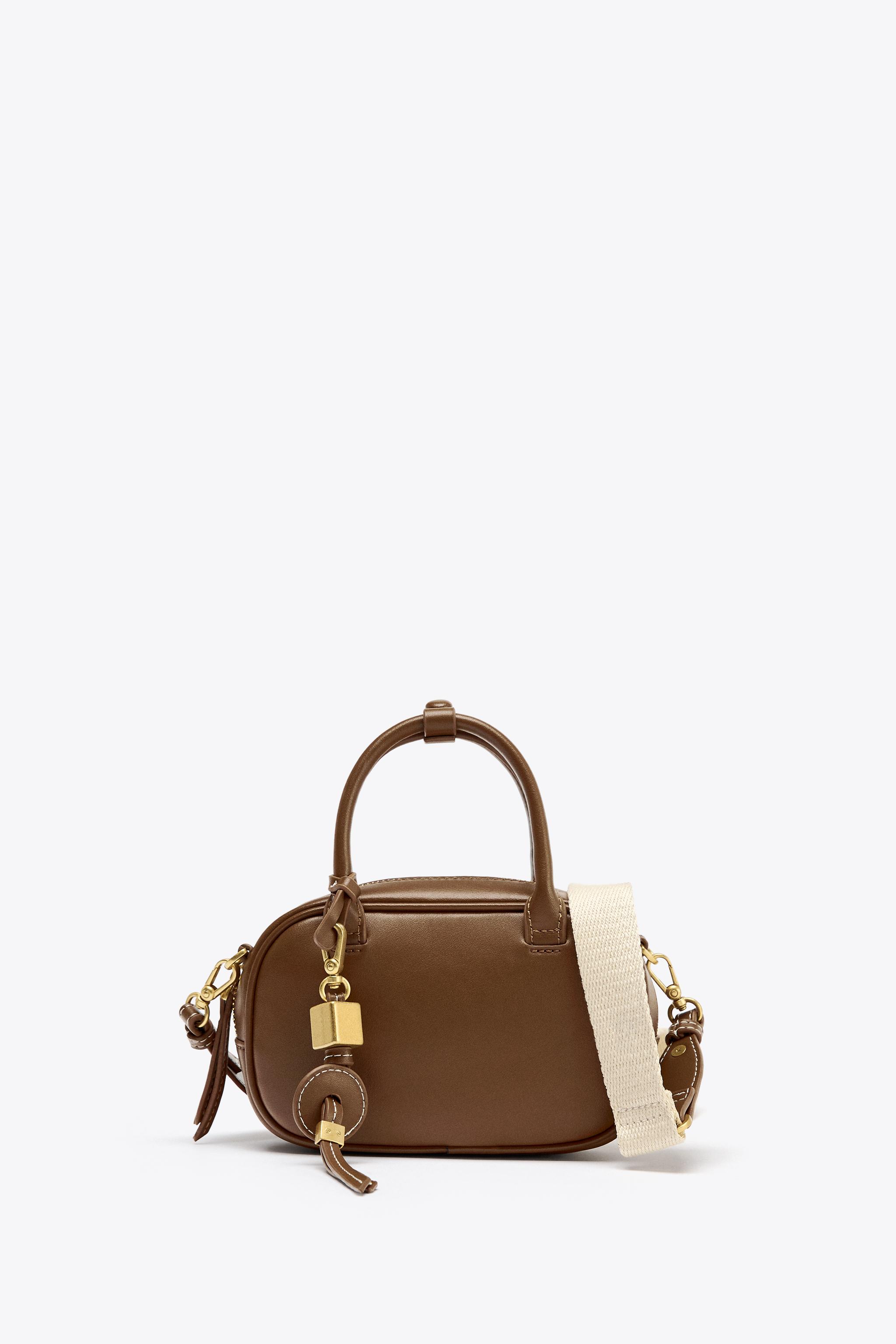 MINI TOPSTITCHED BAG